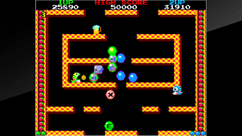 Arcade Archives BUBBLE BOBBLE  Aplicações de download da Nintendo