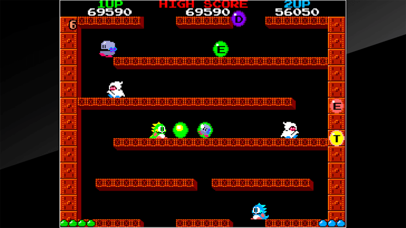 Arcade Archives BUBBLE BOBBLE  Aplicações de download da Nintendo