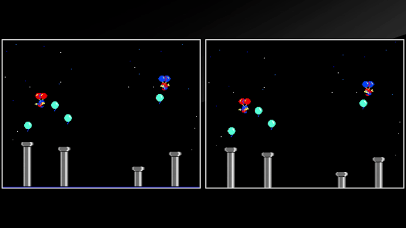 Balloon fight switch clearance