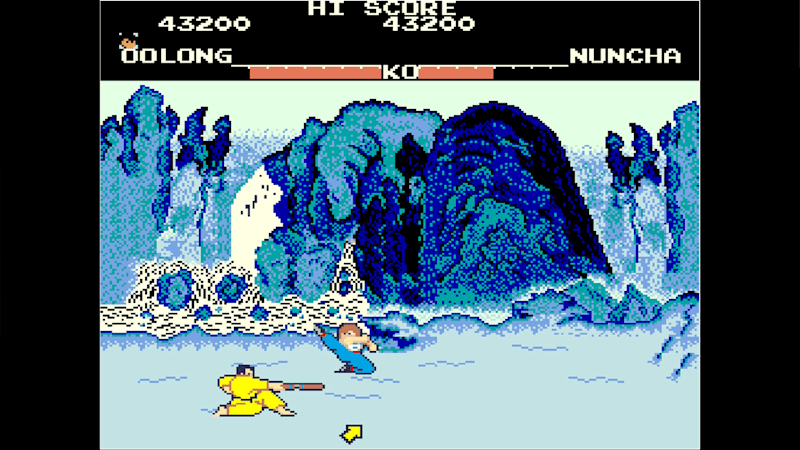 Kung fu sale retro game