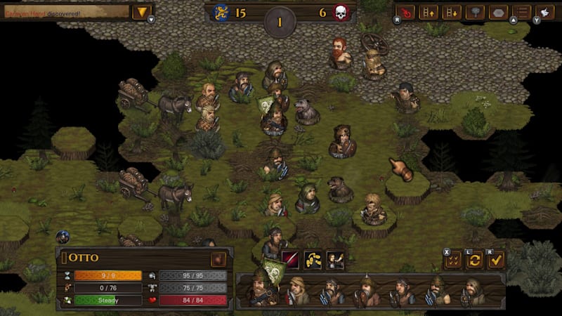 Turn-based tactical RPG that you can play at work