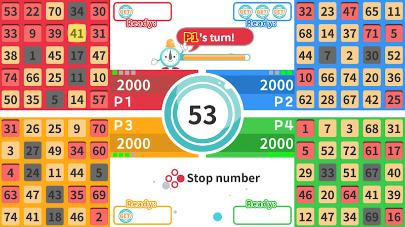 Bingo for deals nintendo switch