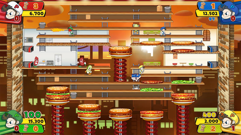 Burger time party switch sale