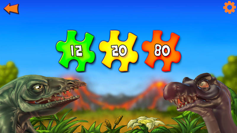 Jogo Dino Jigsaw no Jogos 360