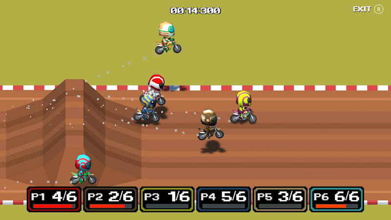 Dirt Bike Retro  Aplicações de download da Nintendo Switch