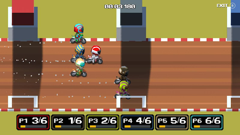 Dirt Bike Retro  Aplicações de download da Nintendo Switch