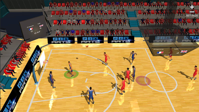 International basketball scores sale