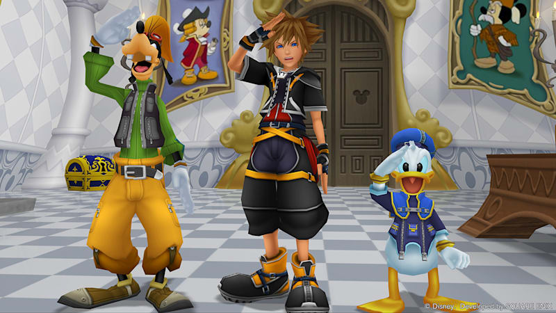 How does Kingdom Hearts Cloud Version run on Nintendo Switch?