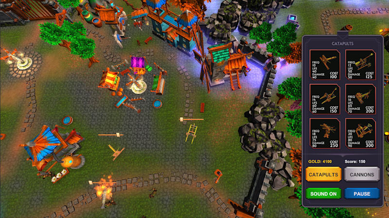 looking for fantasy & medieval old rts/tower defense style game on