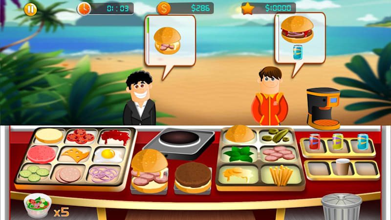 Fast Food Restaurant Spiel