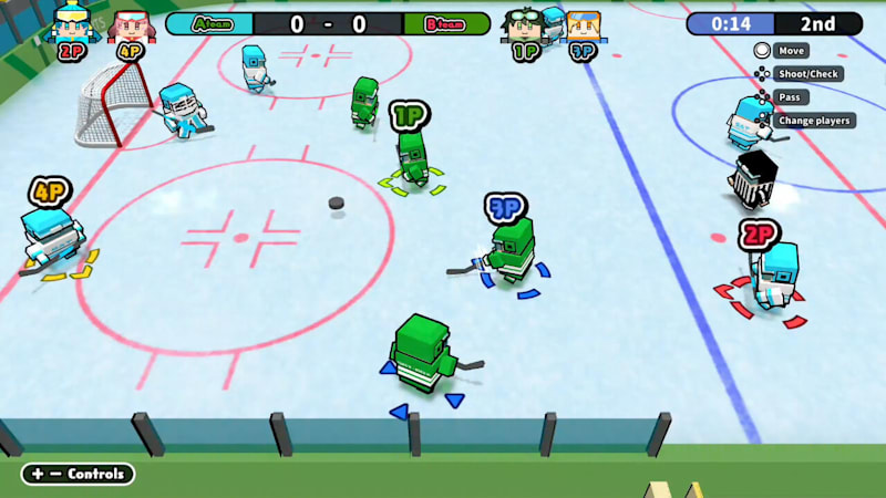 Ice hockey nintendo switch controls hotsell