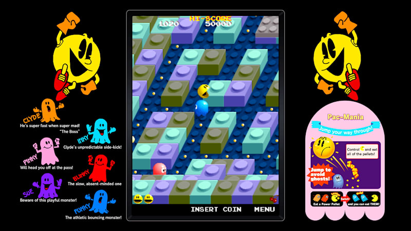  PAC-MAN MUSEUM + - Nintendo Switch : Bandai Namco Games Amer:  Video Games