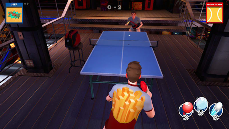 Play Arcade Konami's Ping-Pong Online in your browser 