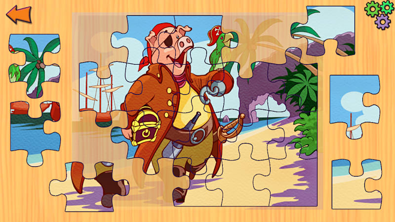 Pirates Jigsaw Puzzle - Education Adventure Learning Children Puzzles Games  for Kids & Toddlers