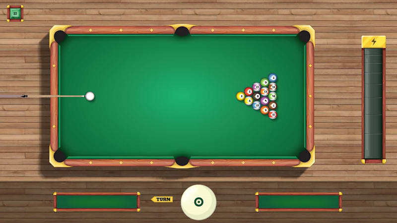 Billiards no Click Jogos: 8-Ball e Straight Pool 