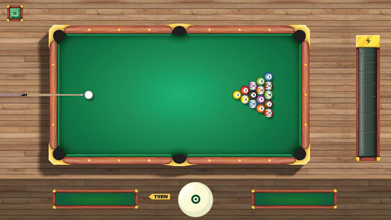 Playing 8 Ball Billards Classic (Pool) on Crazy Games 