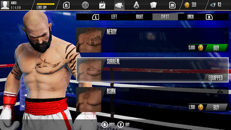 Nintendo switch on sale boxing