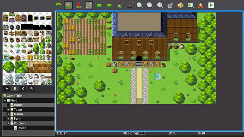 My Game is made in RPG Maker MV​