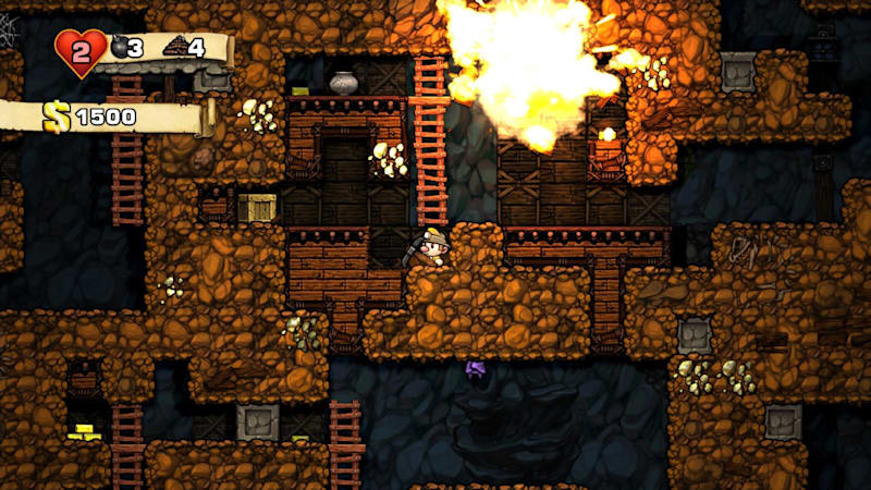 Spelunky free to play in your browser