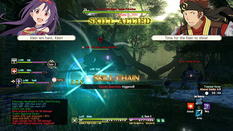 First Look At Sword Art Online: Hollow Realization Gameplay On Switch –  NintendoSoup