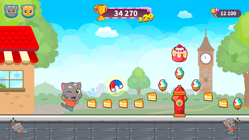 Talking tom candy run game online sale