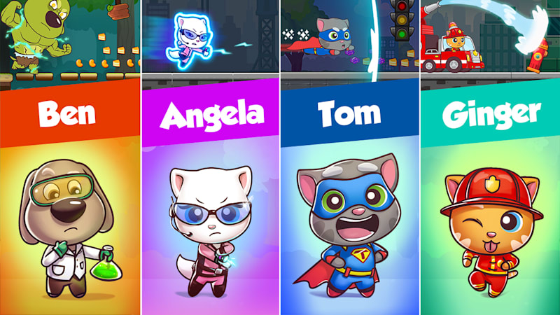 TALKING TOM GOLD RUN jogo online gratuito em