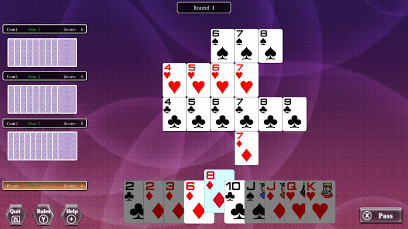 Famous Fifty Solitaire - Play Online