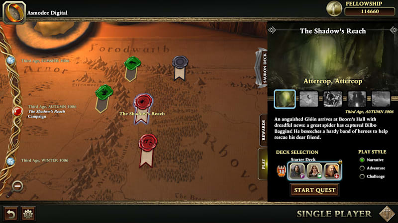 The Lord of the Rings: Adventure Card Game - Definitive Edition for  Nintendo Switch - Nintendo Official Site
