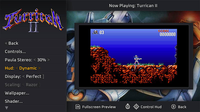 Flashback Nintendo Turrican Site - Official for Switch Nintendo