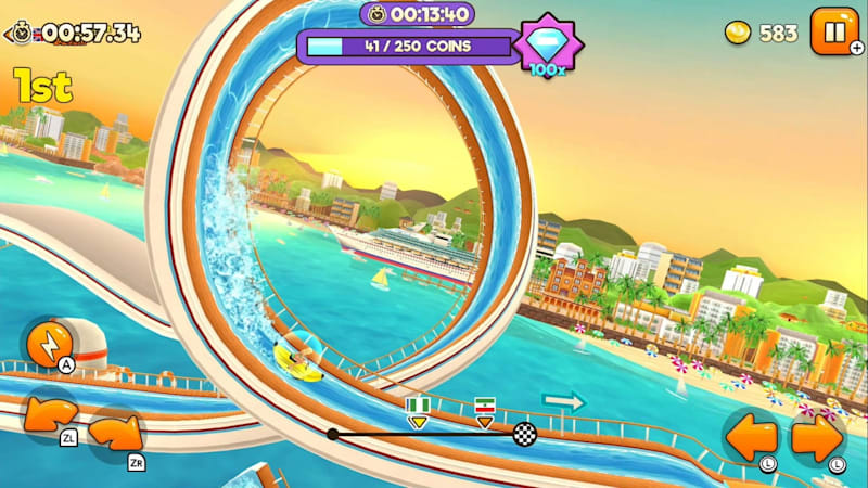 Uphill Rush Water Park Racing for Switch