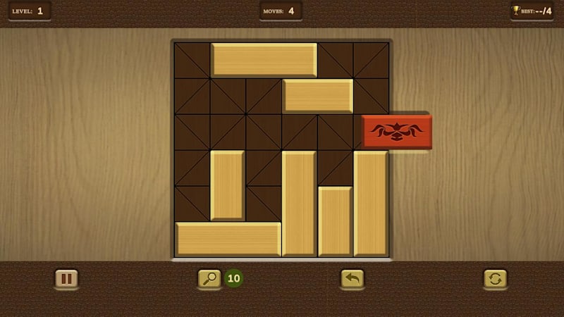 Wood Cube Block: Classic Casual Puzzle for Nintendo Switch