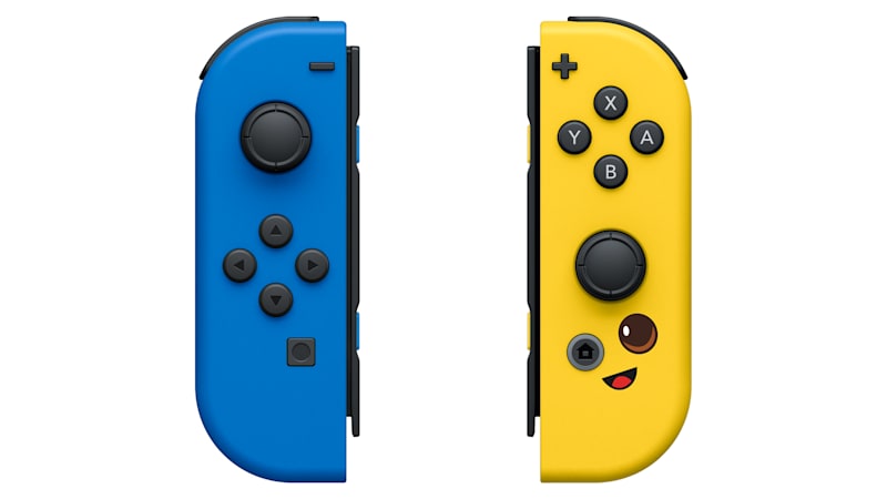 Nintendo Switch Joy Con L R Fortnite Fleet Force Bundle