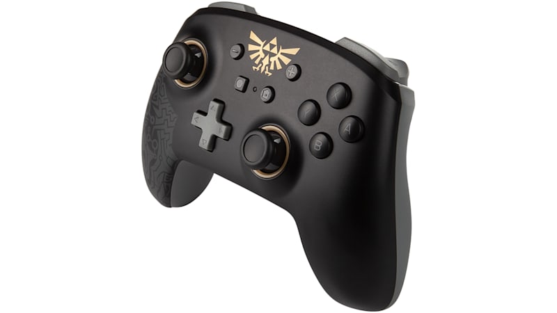 Enhanced Wireless Controller for Switch - Hylian Crest - Hardware -  Nintendo - Nintendo Official Site