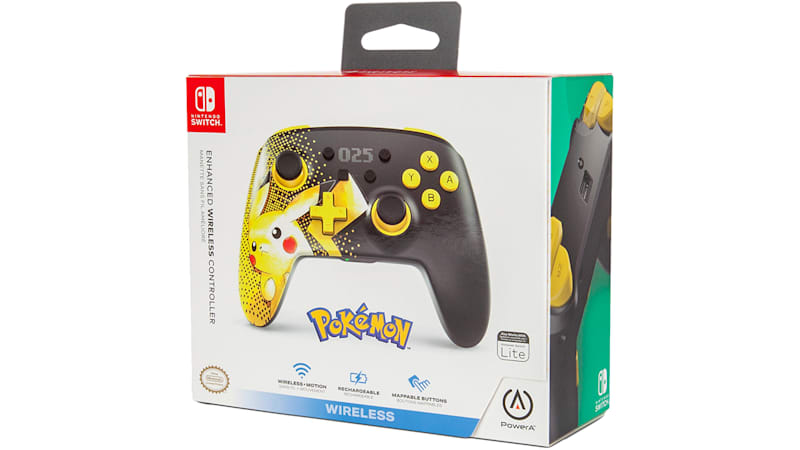 Pikachu switch shop controller wireless