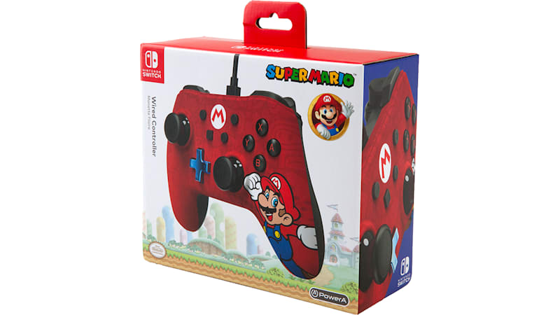 Manette filaire Mario Punch - Nintendo Switch