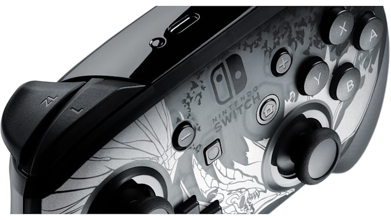 Nintendo Switch Pro Official - Sunbreak Hunter Rise: Site Nintendo Controller Edition Monster