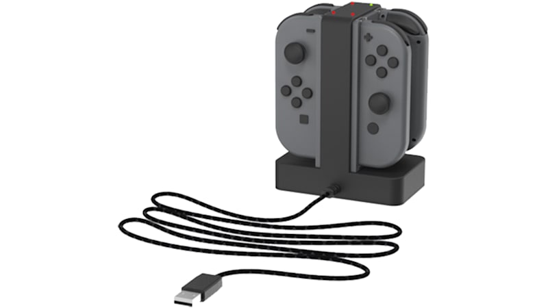 6-in-1 charging station for Joy-con and Nintendo Sw