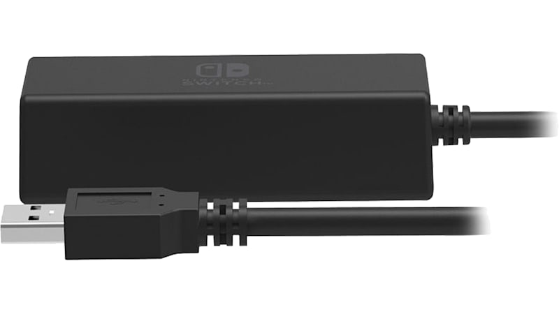 Hori Adattatore LAN Per Switch Ufficiale Nintendo Nintendo Switch &  Basics Cavo Patch Ethernet di Cat6 con connettori RJ45, 3 m