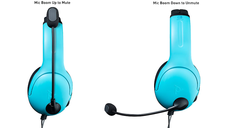 PDP Lvl40 Wired Headset for Nintendo Switch - Blue/Green