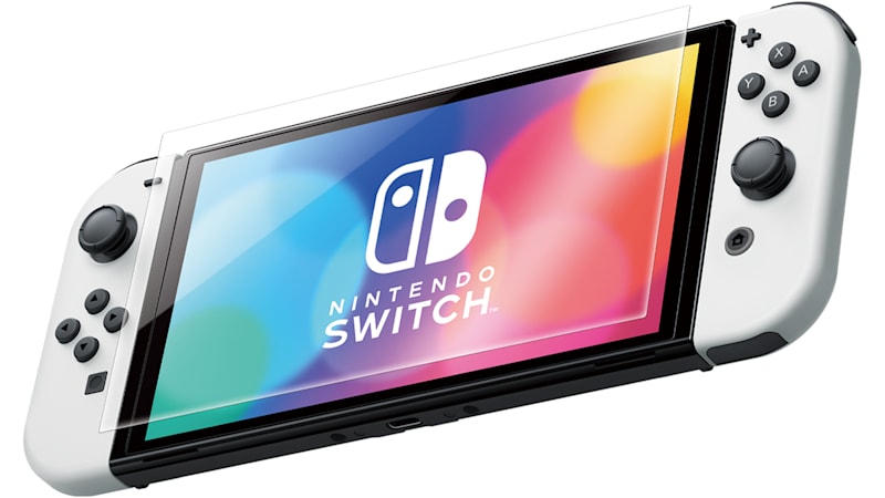 PanzerGlass Edge to Edge - Nintendo Switch OLED Verre trempé Protection  d'écran - Compatible Coque 4-123771 