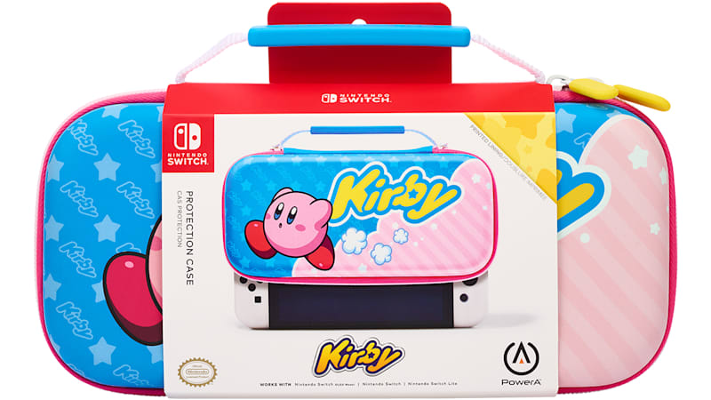 Saccoche de Transport Kirby pour Nintendo Switch, OLED et Switch Lite