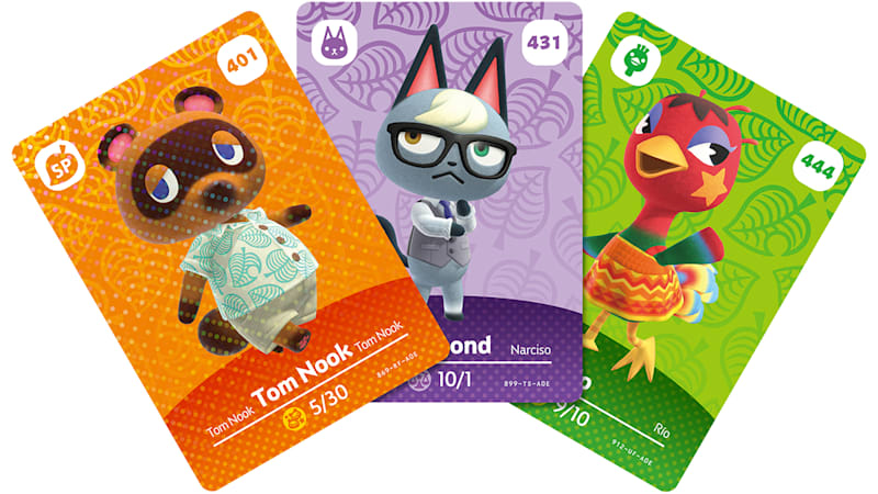 Animal Crossing Amiibo Cards Lists & Information - Animal Crossing World