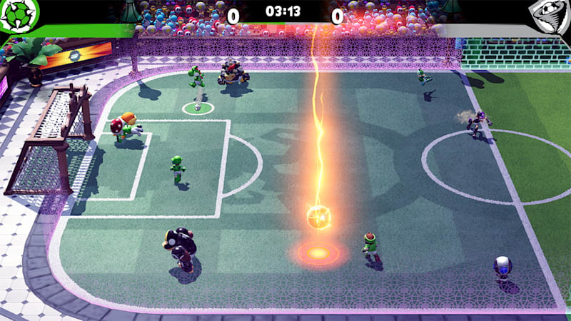 Jogo Mario Strikers Battle League - Switch - IzzyGames Onde você