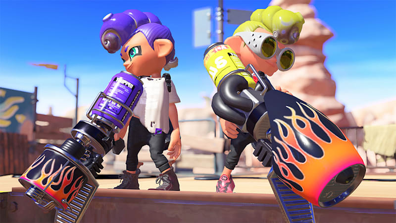 Splatoon eshop new arrivals