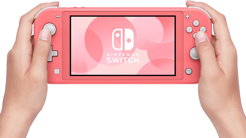 Nintendo switch lite coral price store