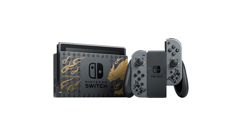 Nintendo Switch MONSTER HUNTER RISE Official system Site Deluxe - Edition Nintendo