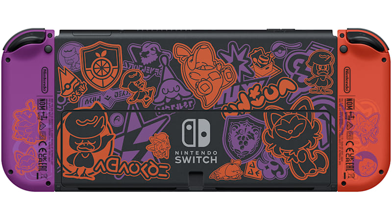 Nintendo switch 2025 console with pokemon
