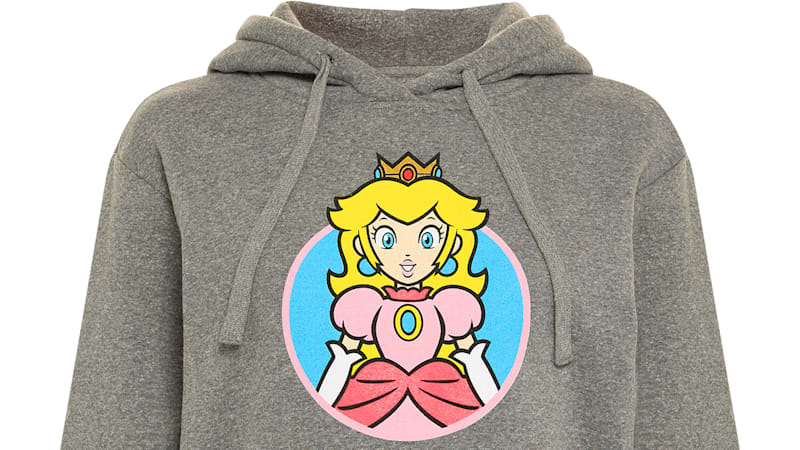 Peach outlet pullover hoodie