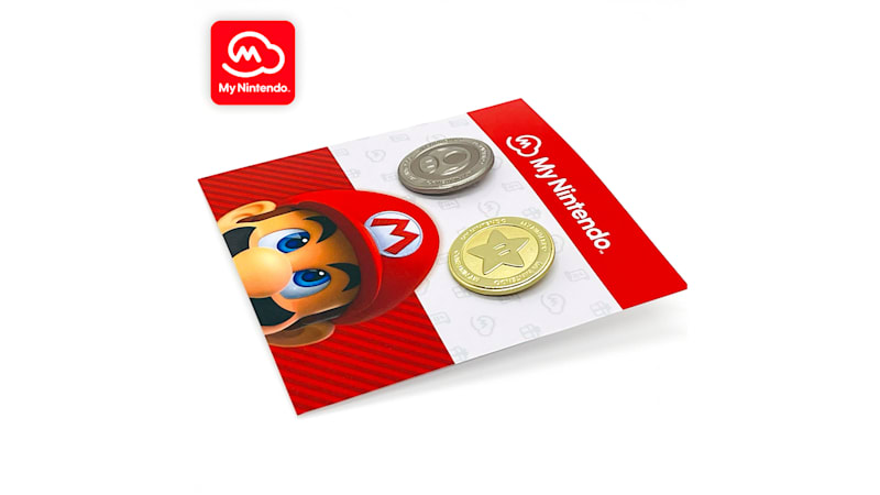 My Nintendo Point and Gold Point Coins Pin Set - Nintendo Official Site