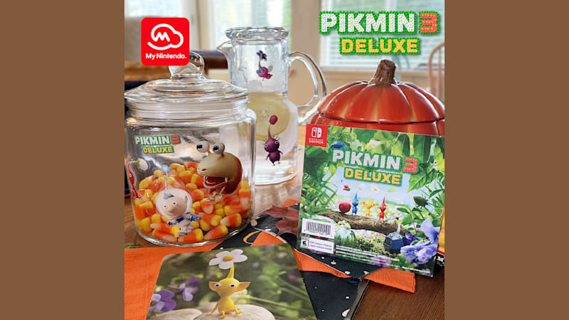 Pikmin Logo Collection Water Bottle - Nintendo Official Site for Canada